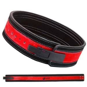 2025 Venta al por mayor de cuero de vaca con logotipo personalizado Powerlifting cinturón ajustable palanca de elevación suave para entrenamiento y levantamiento de pesas - Product Image 3