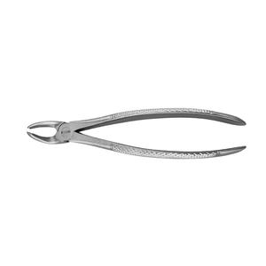 Pinzas de Extracción Dental Blink Surgident, Manuales, de Acero Inoxidable, con Empuñadura Ergonómica Moleteada, Clase I, Plateadas, BSD-3331, Certificación CE - Product Image 1