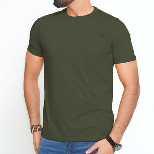Camiseta de Hombre de Secado Rápido, Transpirable, Ecológica, de Poliéster/Algodón, Corte Ajustado, Personalizada con Logotipo Impreso - Product Image 3