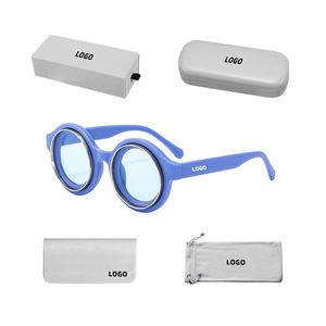 Gafas de Sol Steampunk de Moda para Hombre y Mujer, Gafas de Sol Redondas Retro Modernas Negras, Gafas de Sol de Piloto para Hombre - Product Image 6