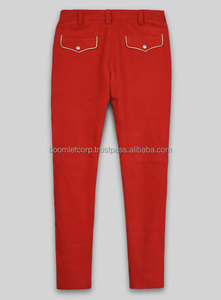 แฟชั่นขายดีสำหรับผู้ชายกางเกงหนังวัวแท้สไตล์ตะวันตกอเมริกันกางเกงนักขี่จักรยานกางเกงหนังสีดำผ้าลูกไม้สำหรับผู้ชายกางเกงหนัง - Product Image 5