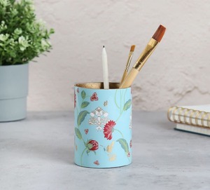 Handcrafted Natural Wood Organizer <b>Storage</b> Pen Holder with Design Stationery Organizer for Office Home Desktop <b>Table</b> Decor use - Product Image 3