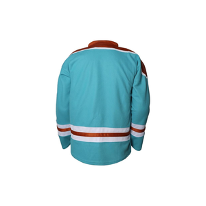 Camisetas de Hockey sobre Hielo Lisas al por Mayor, Camisetas de Malla de Poliéster para Entrenamiento, Ropa de Práctica para Equipos Universitarios - Product Image 2