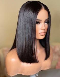 Wholesale Price 2024!!! Human <b>Hair</b> <b>Extensions</b> <b>Wig</b> with Lace 100% Vietnam Human <b>Hair</b> Raw <b>Hair</b> - Product Image 3