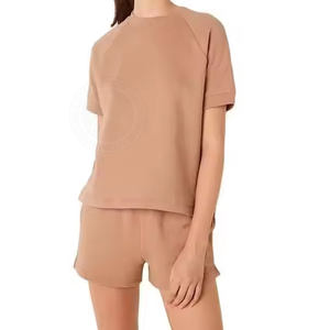 Nuevo Conjunto de Dos Piezas para Mujer, Ropa Deportiva de Moda Otoñal, Conjunto Corto de Dos Piezas - Product Image 3