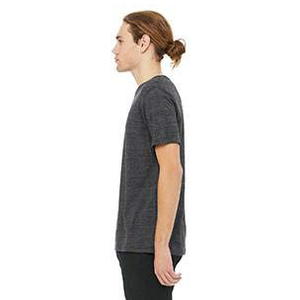 เสื้อยืดคอกลมแขนสั้นทรงปกติสำหรับผู้ชาย สีพื้น ผ้าฝ้ายเจอร์ซีย์ถัก 100% สไตล์ลำลอง ล้างสีแบบแอซิดวอช สำหรับขายออนไลน์ - Product Image 2