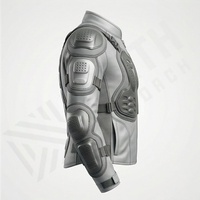 Blouson de moto en PU pour homme, manches longues, coupe-vent, protection intégrée, toutes saisons, vêtements de moto pour adulte