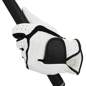 Gants de golf en cuir véritable pour hommes, design unique, nouvelle arrivée, avec logo personnalisé, protection sportive applicable - Product Image 2