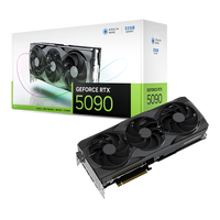 Kartu Grafis Dummy Model Display RTX 5090, Tampilan 1:1, Tidak Berfungsi, GPU Prop, Pendingin Tiga Kipas