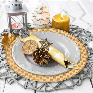 Assiette de Présentation Haut de Gamme pour Événements – Décoration de Table pour Mariages, Banquets et Restaurants - Product Image 2