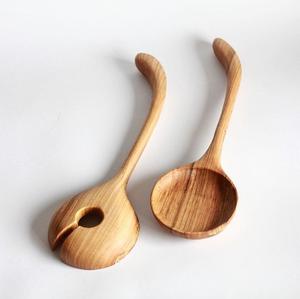 Tendencia 2026: Juego de 2 utensilios de madera de acacia para ensalada, accesorios de cocina de moda, ¡los más vendidos hoy! - Product Image 1