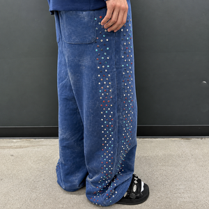 Fabricante de joggers de algodón a granel, joggers personalizados de algodón polar al por mayor para marcas de ropa urbana estadounidenses, etiqueta privada - Product Image 6