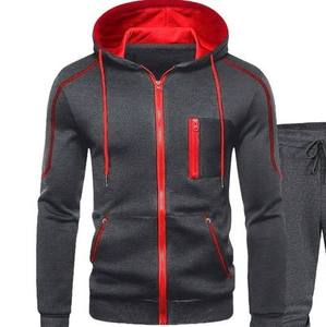 Chándal Deportivo con Capucha para Hombre, Personalizado, de Invierno, Sólido, Transpirable, Ligero, Informal, 100% Algodón, Talla Adulto - Product Image 2