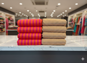 Vestido de Algodón Popelín para Niñas, Estampado Floral, Ecológico, Orgánico, Transpirable, Absorbente de Humedad, Ligero, Tejido Peinado - Product Image 5