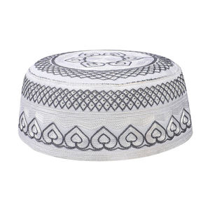 Chapeaux Musulmans, Cadeau de l'Aïd, Chapeau Musulman Couleur Unie, Logo Personnalisé, Chapeau Kufi Musulman, Chapeau de Prière, Couvre-chef Islamique - Product Image 3