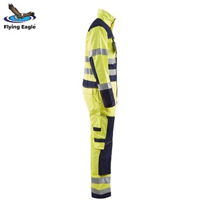 Reflective High Visibility Workwear <b>Uniform</b> Waterproof Safety Jacket Pants <b>Construction</b> Industrial Workwear - Product Image 4