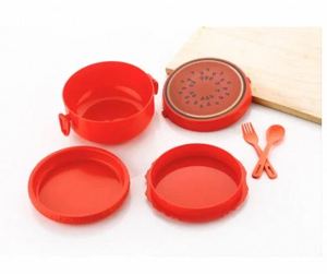 High Quality Double Layer Fruit Fun Lunch <b>Box</b> Clip <b>Lock</b> Leak Proof Large Capacity for Children-from India Supplier Best Price - Product Image 3