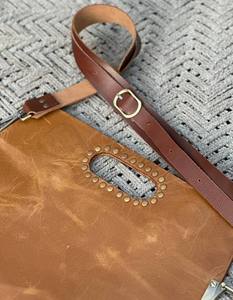 Genuine Leather Bucket Bag Women Shoulder Handbag Vintage Waterproof Hobo Purse for Daily Travel Shopping - Product Image 2