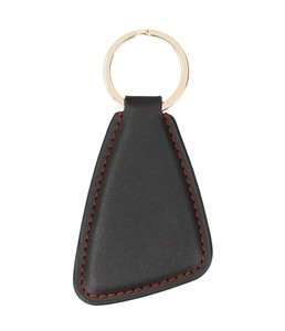Wholesale Luxury Genuine Leather Keychains Customizable Solid Silver <b>Keyrings</b> Keyholders Personalized Gifts for Men - Product Image 3