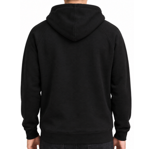 Sudadera Clásica Negra de Algodón para Hombre con Estampado Gráfico de "SCIENCE", Sudadera Informal con Capucha - Product Image 3
