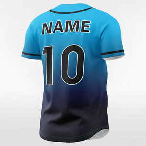 Camiseta de Béisbol Transpirable con Estampado Personalizable, Manga Corta, Cuello en V, Jersey OEM, Fabricante Personalizado de Jerseys de Béisbol - Product Image 5