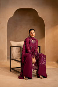 Robes de soirée pakistanaises modernes, tenues de fête, costumes brodés 3 pièces, tailles personnalisées pour femmes, couleurs variées, vente en gros pour mariages et événements festifs - Product Image 5