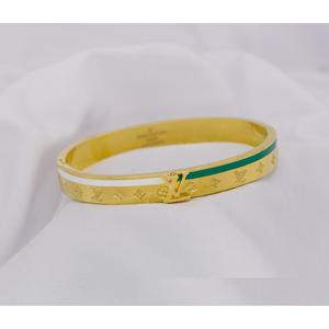 Bracelet tendance plaqué or pour femme et homme Bracelet antique type Bracelets de luxe Bracelet stylé design - Product Image 4