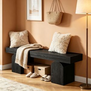 Panca Classica Solida per Corridoio, Accessorio Perfetto per Arredamento Camera da Letto - Product Image 6