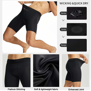 Fitness Running Summer <b>Short</b> Workout Men's Sports <b>Compression</b> Gym <b>Shorts</b> Waterproof Eco Friendly Breathable - Product Image 3