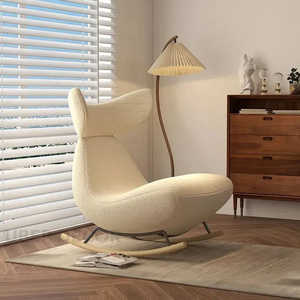 NUBIYA Nordic Modern Rocking <b>Chaise</b> <b>Lounge</b> 19kg for Living Room & Relaxed Interiors - Product Image 3