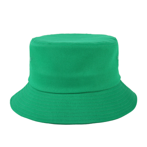 Summer Beach Adult Multiple Colors Cotton Black Man Woman <b>Flat</b> Fisherman Bucket <b>Hat</b> - Product Image 5