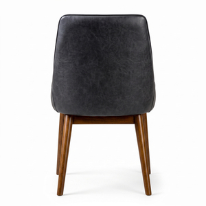 Chaise de salle à manger rembourrée Orbit en teck massif, style moderne et contemporain, qualité supérieure, confort rembourré pour hôtel, restaurant, vente en gros B2B - Product Image 4