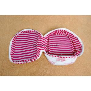 Modern 3-Piece Eco-Friendly Cotton Quilted <b>Vanity</b> Set Floral Prints Zipper Closure Soft Cosmetic Bags Cases <b>Makeup</b> Skincare - Product Image 5