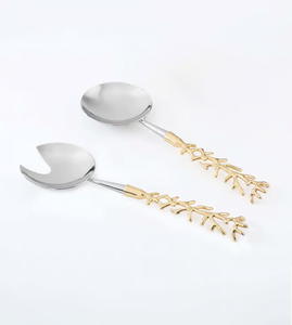 Ensemble de saladiers en laiton, accessoires de vaisselle, ensemble de saladiers de qualité supérieure, doré, écologique et durable - Product Image 5