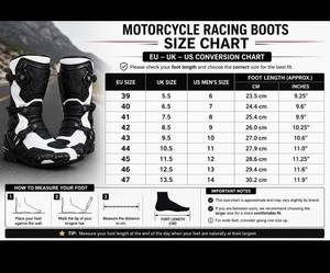 รองเท้าบูท Super R-Tech Moto สำหรับผู้ชาย สีแดงเทา หนัง PU ปิดด้วยซิป ความสูงครึ่งน่อง ปิดนิ้วเท้า ใช้ได้ทุกฤดู ระบายอากาศได้ดี ทนต่อการเสียดสี พื้นยาง - Product Image 5