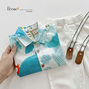 Conjunto Casual de Invierno para Niños, Camisas de Manga Larga, Pantalones Holgados con Tirantes, Conjuntos de Ropa para Niños Pequeños - Product Image 4