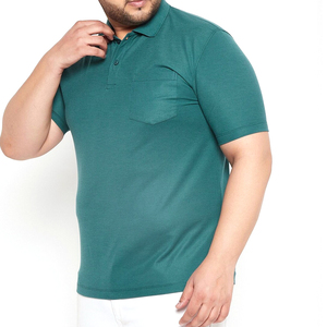 Personalized Embroidered Logo Breathable Custom Knitted Casual Plus Size Men's for <b>Shirts</b> Your Own Golf Jersey OEM - Product Image 5