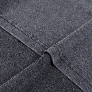 เสื้อยืดโอเวอร์ไซส์ผู้หญิง ผ้าฝ้าย 100% คุณภาพสูง ดีไซน์เรียบง่าย พร้อมสกรีนโลโก้ ทรงไหล่ตก ลายเรียบ - Product Image 6