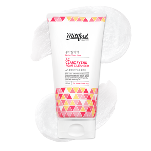 Nettoyant moussant clarifiant Millford AC 150ml Fabriqué en Corée Certifié CPNP Cosmétiques coréens - Product Image 1
