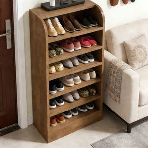 Armadio in Legno per Scarpe con Scaffale per Organizzare le Tue Calzature - Product Image 3