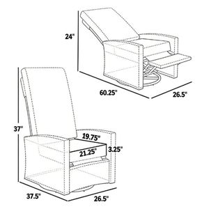 Sedia da Esterno per Soggiorno, Sedia a Sdraio da Giardino, Arredamento da Patio Resistente alle Intemperie per Interni ed Esterni - Product Image 6