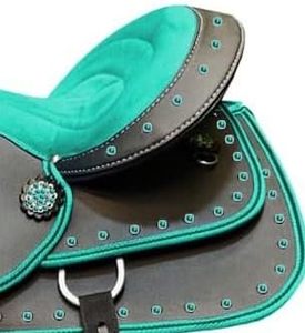 Silla de montar western de cuero hecha a mano con cuerda, nueva, producto ecuestre de alta calidad, superventas, para senderismo y ocio. - Product Image 2