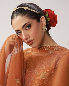 Salwar Kameez pour femme, design élégant brodé, viscose de qualité supérieure, séchage rapide, évacuation de l'humidité, sans plis, pour les fêtes et le soleil - Product Image 5