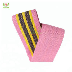 Bandas de cadera transpirables personalizadas, elásticas de alta velocidad, antideslizantes, para yoga, fitness, equipo de press de banca, de alta resistencia, con logo personalizado. - Product Image 2