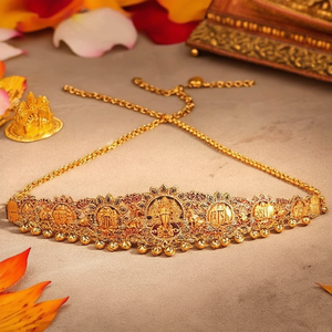 Fashion Body Chain-Ram Darbar Vaddanam with One Gram Gold Polish - Product Image 3