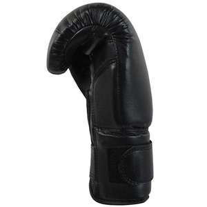 Gants de boxe en cuir à doigts entiers avec fermeture Velcro pour adultes, équipement de boxe - Product Image 4
