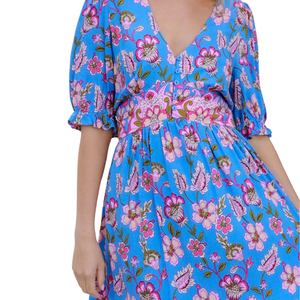 Vestido Largo Floral para Mujer, Cómodo para Uso Diario - Product Image 5