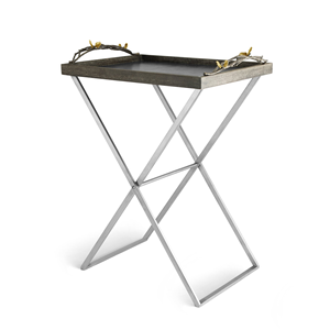 Bandeja de ginkgo moderna de lujo, bandeja de ginkgo para decoración del hogar, bandeja de ginkgo decorativa para servir, bandeja de ginkgo con diseño artístico. - Product Image 1