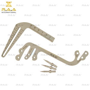 Instrumentos manuales de acero inoxidable para implantes dentales: Guía quirúrgica, localizador de profundidad, medidor de pasador paralelo, guía, certificado CE - Product Image 3