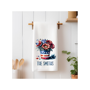 Serviettes en coton JAI les plus vendues, personnalisables avec des noms brodés, 100 % coton biologique certifié GOTS, séchage rapide, pour la maison, le golf, la cuisine et la vaisselle - Product Image 4